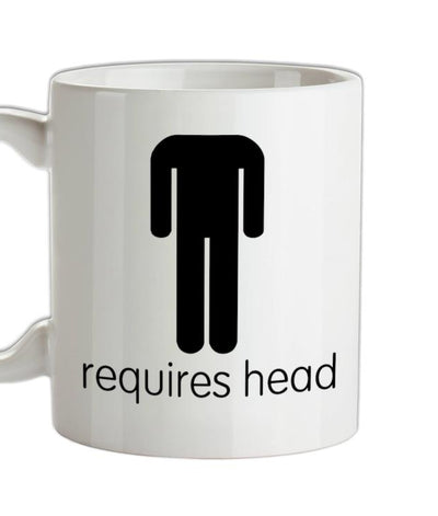 Requires Head Ceramic Mug
