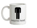 Requires Head Ceramic Mug
