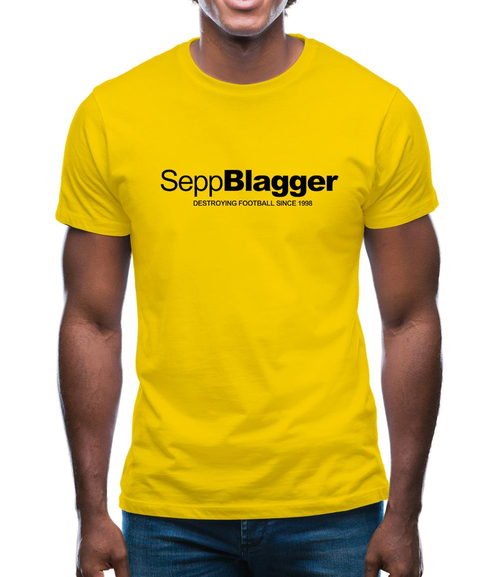 Sepp Blatter...Destroying football since 1998 Mens T-Shirt