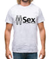 Sex. Im just 2 people short of a threesome Mens T-Shirt