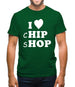 I Love Chip Shop Mens T-Shirt