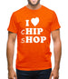 I Love Chip Shop Mens T-Shirt