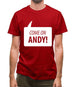 Come On Andy Murray Mens T-Shirt