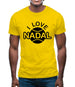 I Love Nadal Mens T-Shirt