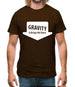 Gravity It Brings Me Down Mens T-Shirt