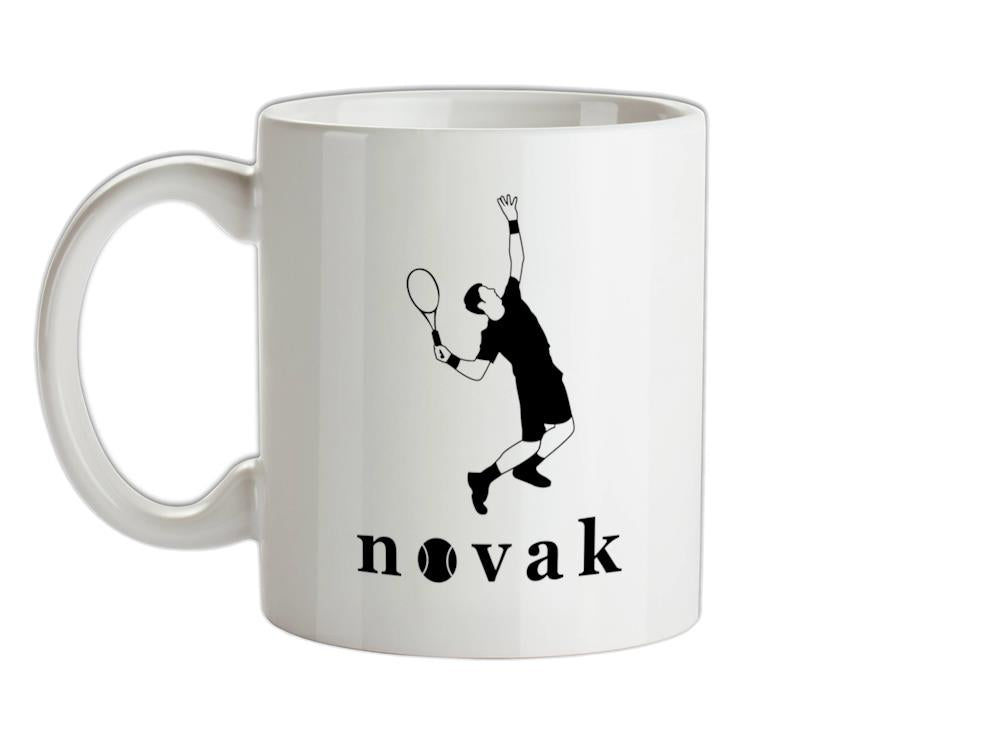 Novak Djokovic Ceramic Mug