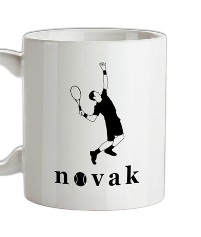 Novak Djokovic Ceramic Mug