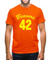Beavers 42 Mens T-Shirt