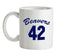 Beavers 42 Ceramic Mug