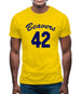 Beavers 42 Mens T-Shirt