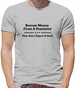 Borrow Money From A Pessimist - They Don't Expect It Back Mens T-Shirt