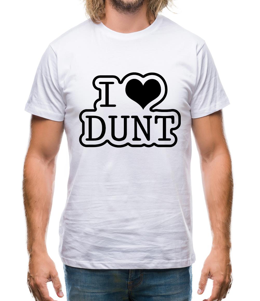 I Love Dunt Mens T-Shirt