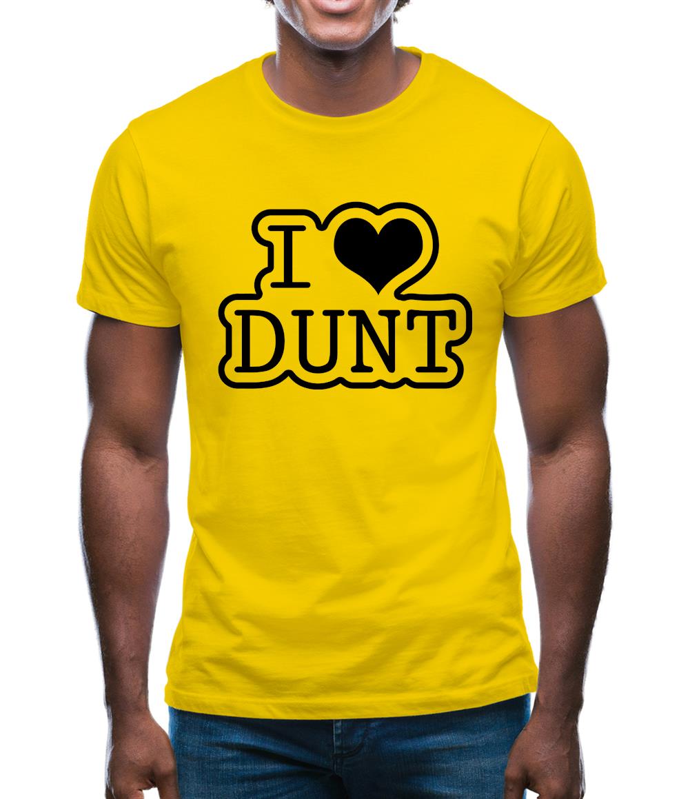 I Love Dunt Mens T-Shirt