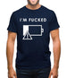 I'm Fucked Battery Low Mens T-Shirt
