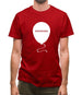 Awkward Balloon Mens T-Shirt