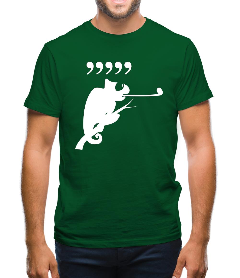 Comma Chameleon Mens T-Shirt