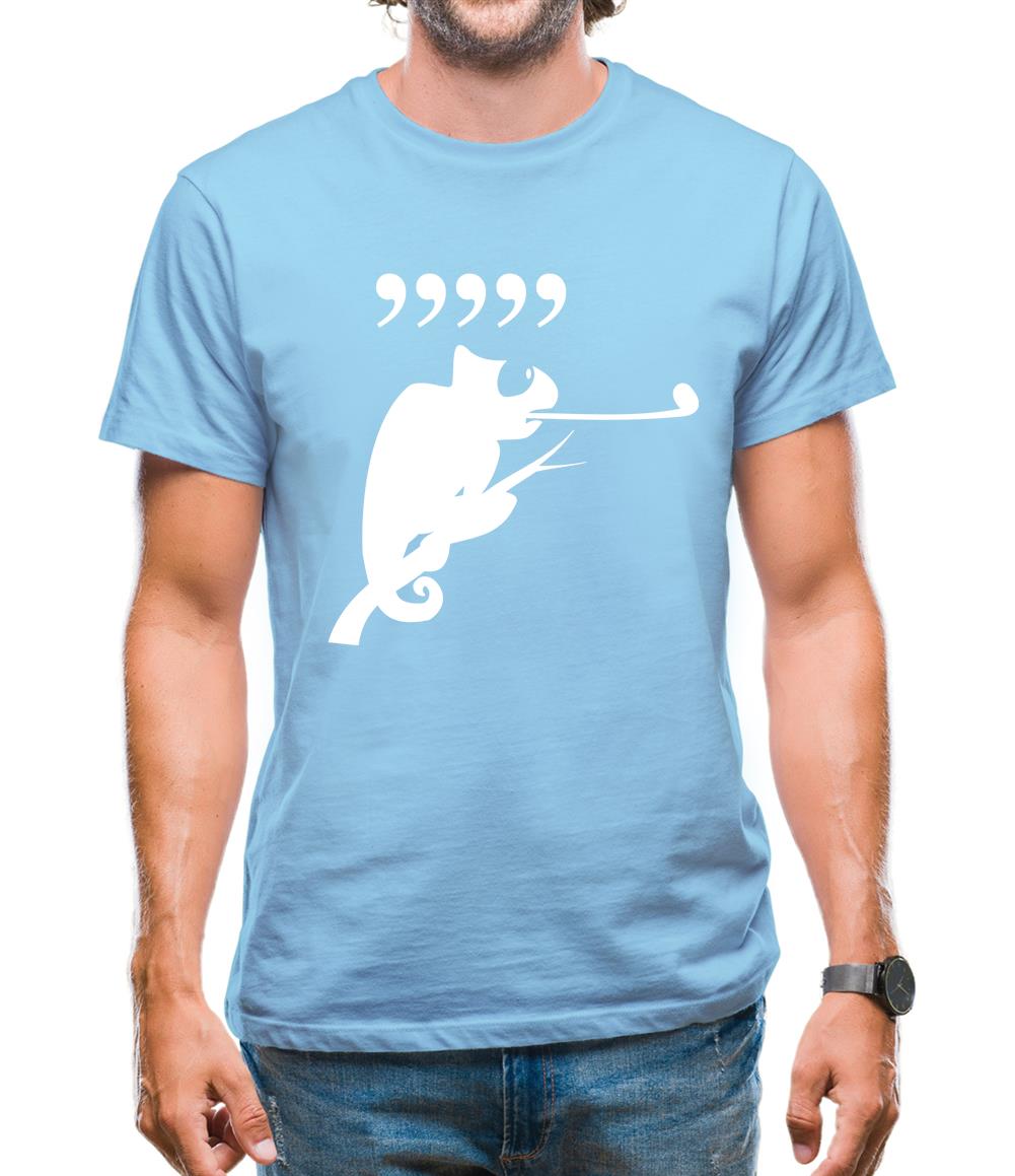 Comma Chameleon Mens T-Shirt