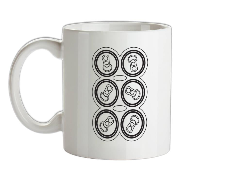 Six Pack Ceramic Mug