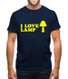 I Love Lamp Mens T-Shirt