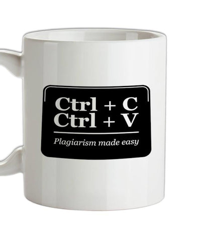 Plagiarism Made Easy Ceramic Mug
