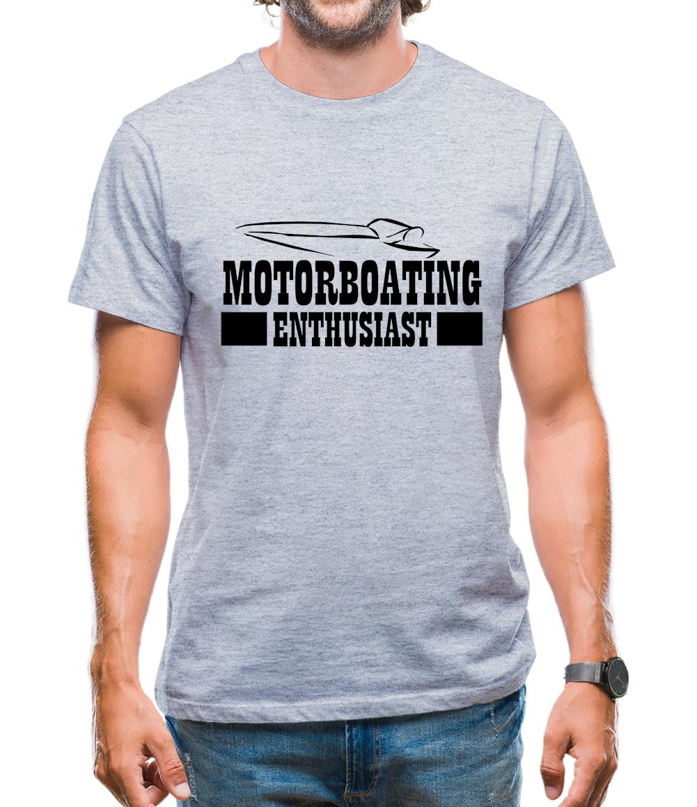 Motorboating Enthusiast Mens T-Shirt