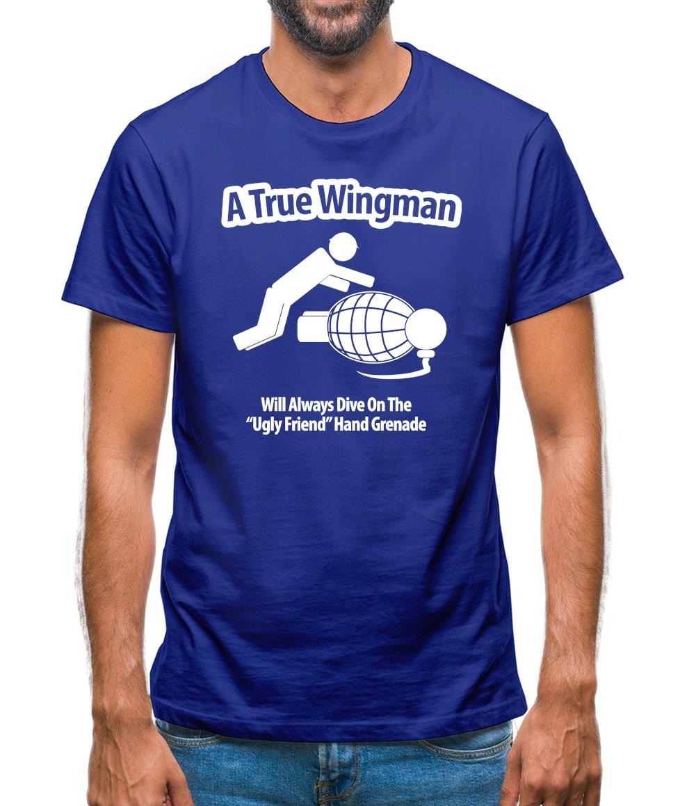 A True Wingman Mens T-Shirt