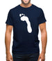 Footprint Mens T-Shirt