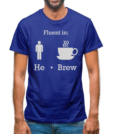 Fluent In He Brew Mens T-Shirt