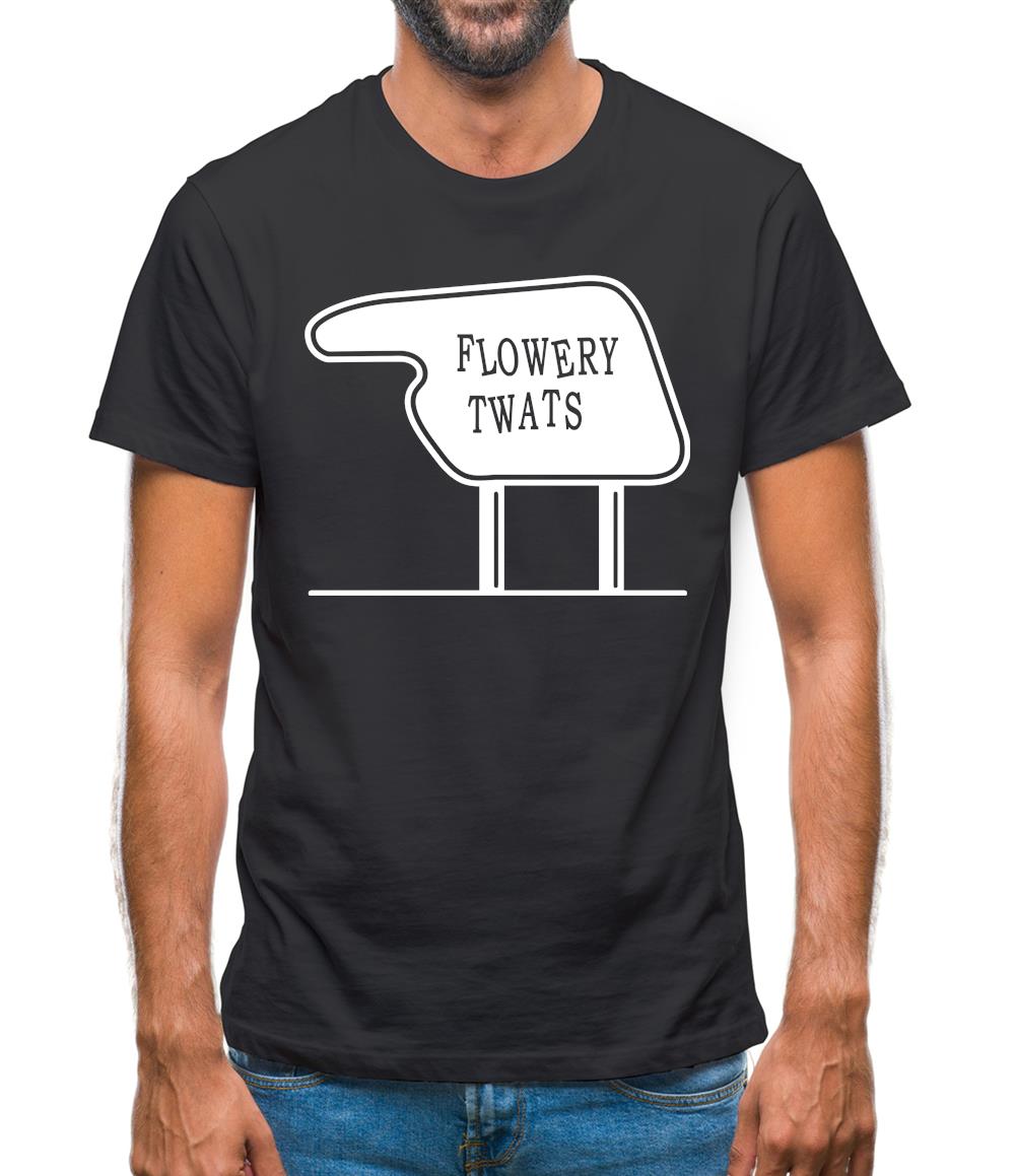 Flowery Twats Mens T-Shirt