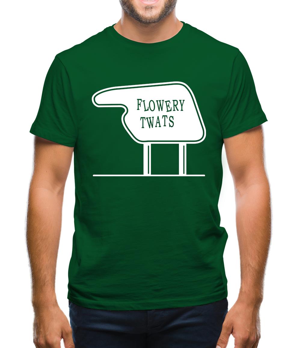 Flowery Twats Mens T-Shirt