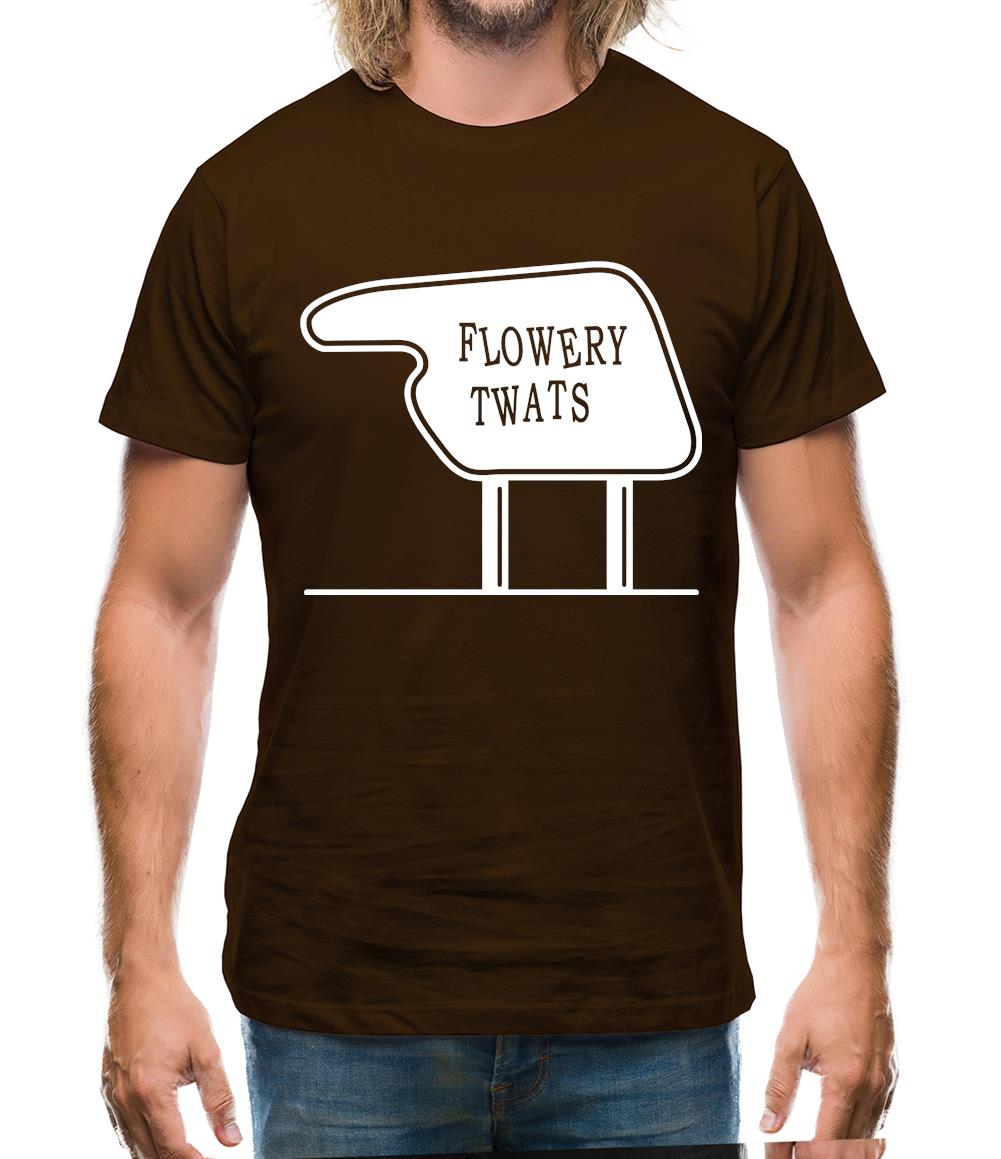 Flowery Twats Mens T-Shirt