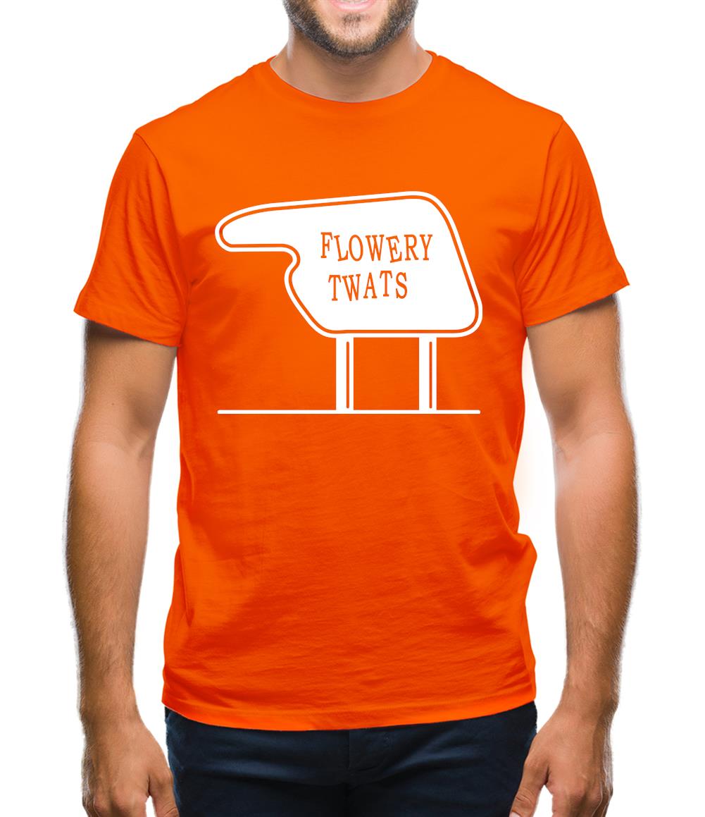 Flowery Twats Mens T-Shirt