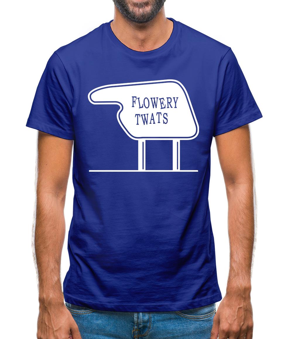 Flowery Twats Mens T-Shirt