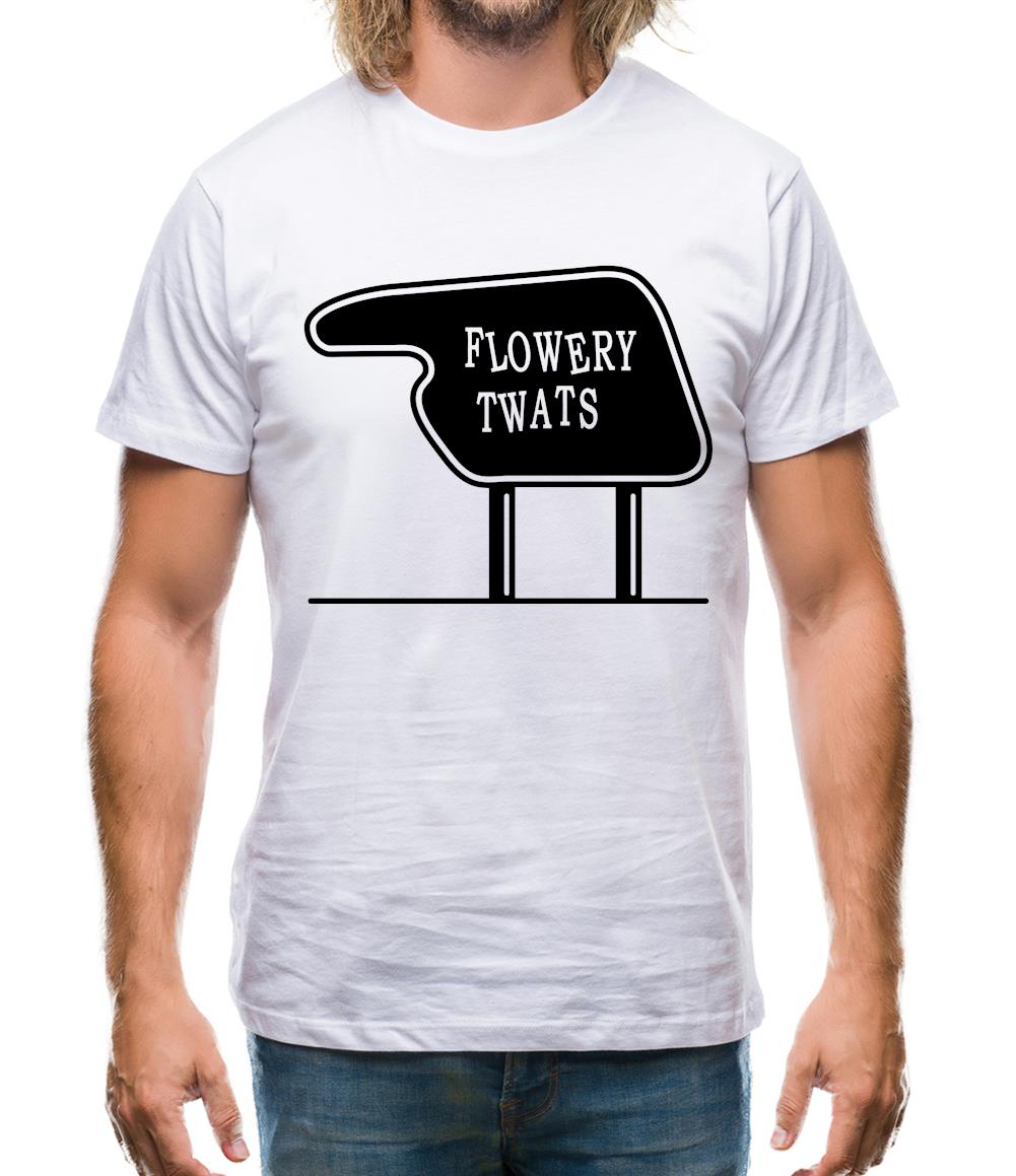 Flowery Twats Mens T-Shirt