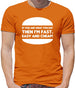 If You Are What You Eat Then I'm Fast Easy And Cheap Mens T-Shirt