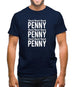 Knock Knock Knock Penny Mens T-Shirt