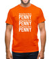 Knock Knock Knock Penny Mens T-Shirt