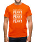 Knock Knock Knock Penny Mens T-Shirt