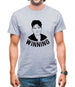 Winning Charlie Sheen Mens T-Shirt