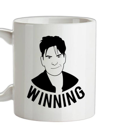 Winning Charlie Sheen Ceramic Mug
