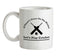 If There's Grass On The Wicket Let's Play Cricket Ceramic Mug