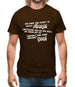 You Have The Right To Remain Silent Mens T-Shirt