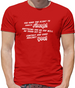 You Have The Right To Remain Silent Mens T-Shirt