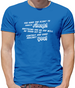 You Have The Right To Remain Silent Mens T-Shirt