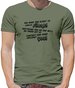 You Have The Right To Remain Silent Mens T-Shirt