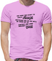 You Have The Right To Remain Silent Mens T-Shirt