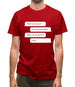 What Do We Want? A Cure For Tourettes! Mens T-Shirt