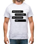 What Do We Want? A Cure For Tourettes! Mens T-Shirt