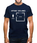 Offside Explained Mens T-Shirt