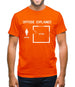 Offside Explained Mens T-Shirt